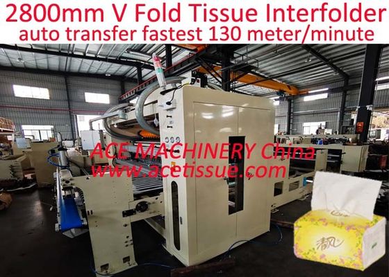 Automatic Facial Tissue Paper Making Machine with 4 Color Printing and Embossing