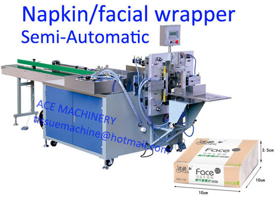 15 Bags/Min 220V  Pop Up Tissue Paper Packing Machine