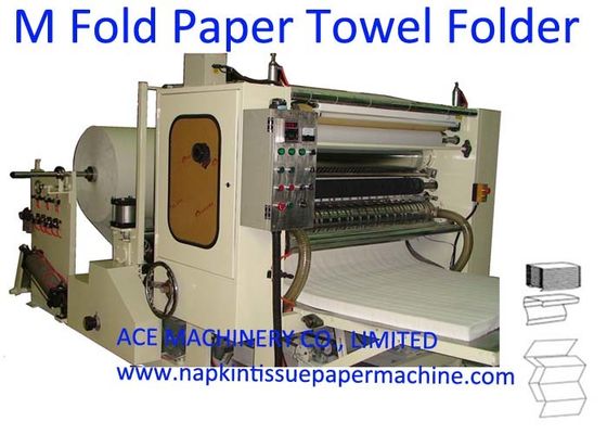 Steel To Steel Embossing Four Folding Paper Towel Machine