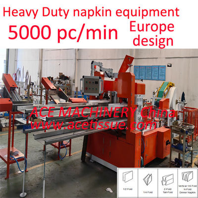6000 Napkin/minute Fastest Napkin Machine For Embossing Bulky Dispenser Napkin