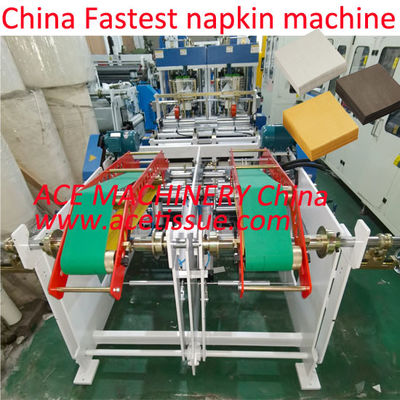 6000 Napkin/minute 1-2 Layer Tissue Napkin Machine with Auto Transfer and Pre Printing Unit