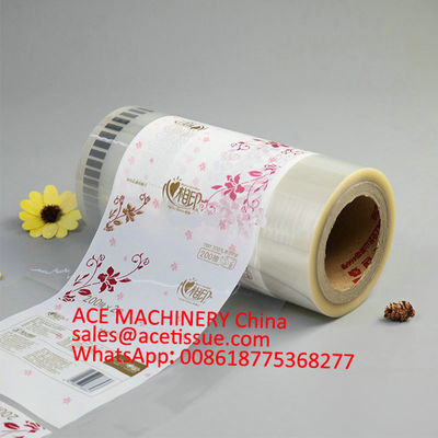 ISO 9001 Certified Packaging Material For Facial Tissue Paper , High Absorbency CPP Cast Polypropylene Printed Packaging Film